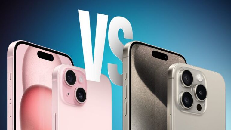 Iphone 15 vs Iphone 15 PRO – Ce sa alegi?